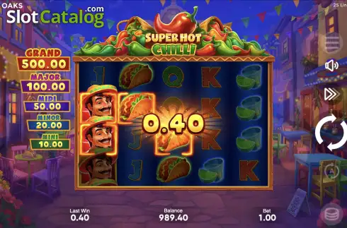 Скрин4. Super Hot Chilli слот
