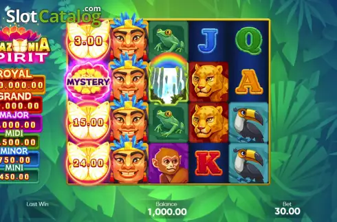 Скрин2. Amazonia Spirit слот