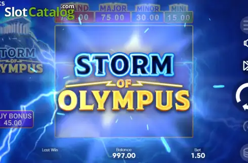 Скрин5. Storm of Olympus слот