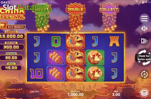 Скрин2. China Festival слот