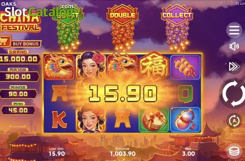 Скрин3. China Festival слот