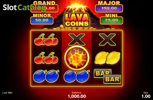 Скрин2. Lava Coins слот