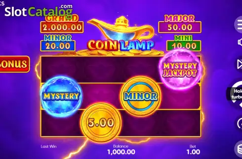 Скрин3. Coin Lamp слот