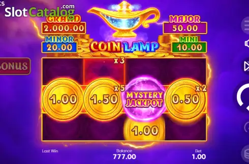 Скрин5. Coin Lamp слот