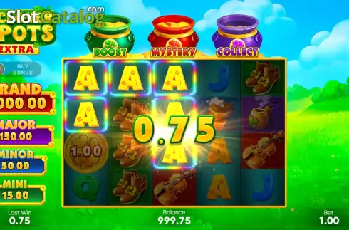 Скрин3. 3 Clover Pots Extra слот