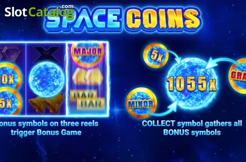 Скрин2. Space Coins слот