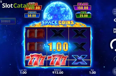 Скрин5. Space Coins слот