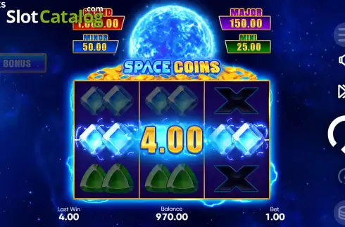 Скрин6. Space Coins слот