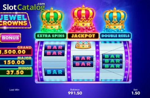 Скрин2. 3 Jewel Crowns слот