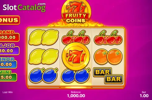 Скрин2. 777 Fruity Coins слот