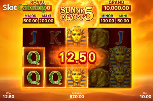 Скрин3. Sun of Egypt 5 слот
