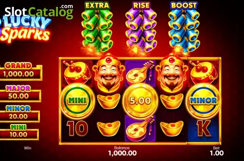 Скрин2. 3 Lucky Sparks слот