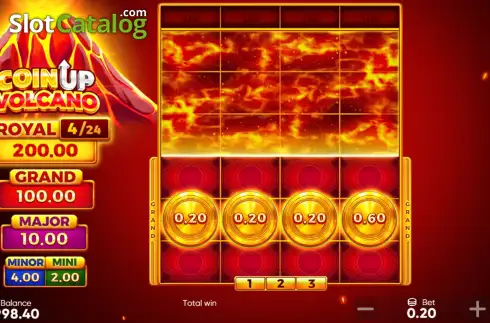Скрин3. Coin UP Volcano слот