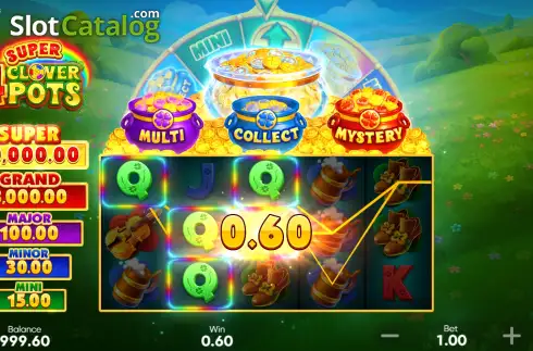 Скрин3. 4 Super Clover Pots слот