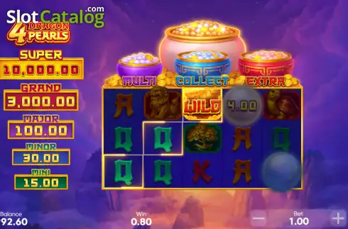 Скрин3. 4 Dragon Pearls слот