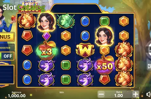 Скрин2. Lucky Apple x2500 слот