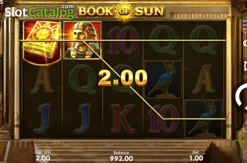 Скрин4. Book of Sun слот
