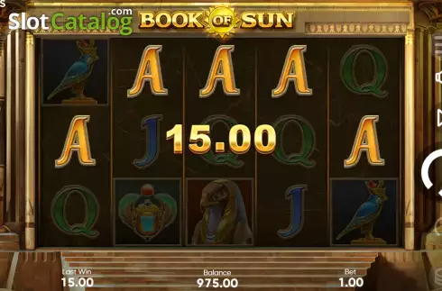Скрин5. Book of Sun слот