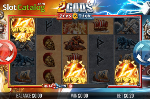 Скрин6. 2 Gods Zeus vs Thor слот
