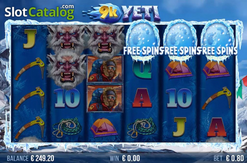 Скрин6. 9K Yeti слот