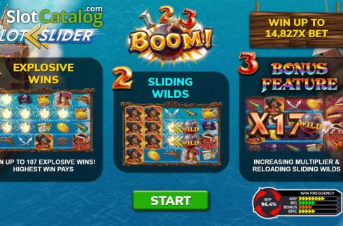 Скрин2. 123 Boom! слот