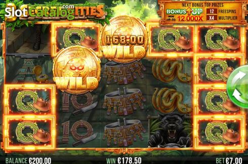 Скрин4. 3 Secret Cities слот