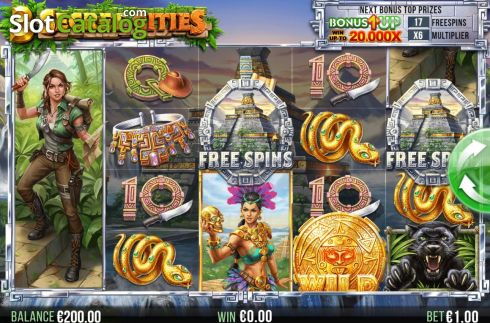 Скрин3. 3 Secret Cities слот