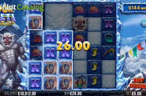 Скрин5. 90K Yeti Gigablox слот