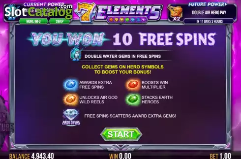 Скрин7. 7 Elements слот
