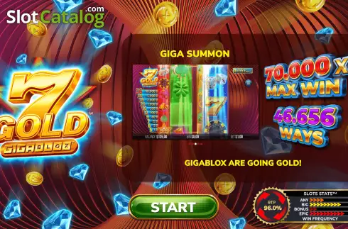 Скрин2. 7 Gold Gigablox слот