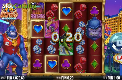 Скрин4. 9K Kong in Vegas слот