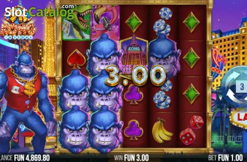 Скрин5. 9K Kong in Vegas слот