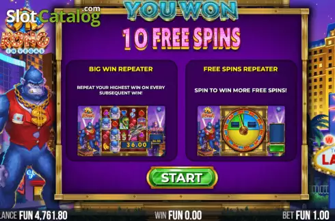 Скрин9. 9K Kong in Vegas слот
