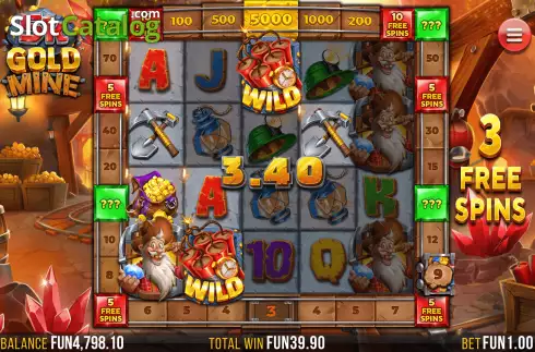 Скрин8. 5k Gold Mine Dream Drop слот