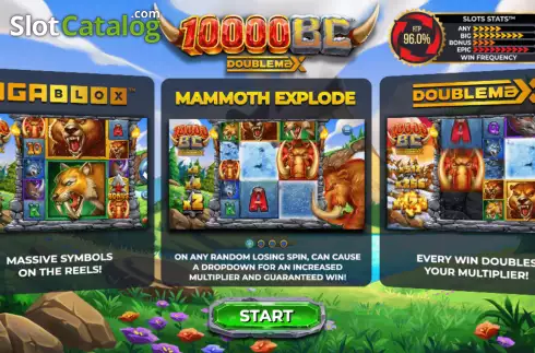 Скрин2. 10000 BC DoubleMax GigaBlox слот