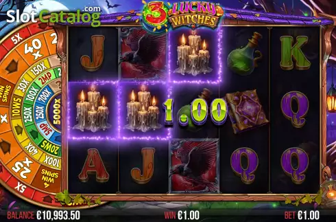 Скрин6. 3 Lucky Witches слот