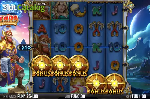 Скрин5. 21 Thor Lightning Ways слот