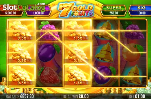 Скрин4. 7 Gold Fruits слот