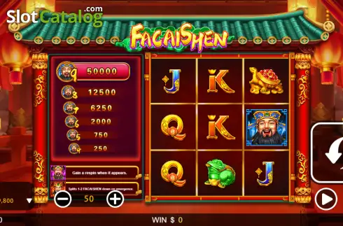 Скрин2. Fa Cai Shen (759 Gaming) слот