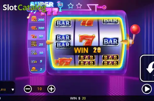 Скрин3. Super 777 слот
