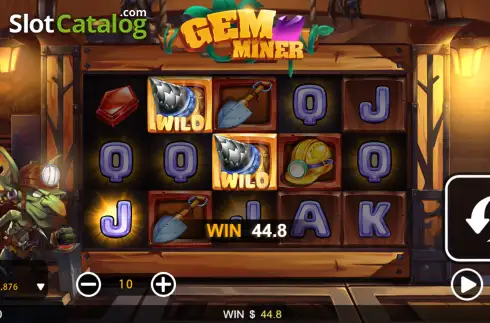 Скрин3. Gem Miner (759 Gaming) слот