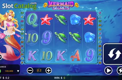 Скрин2. Mermaid Secrets слот