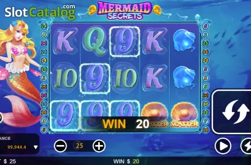Скрин3. Mermaid Secrets слот