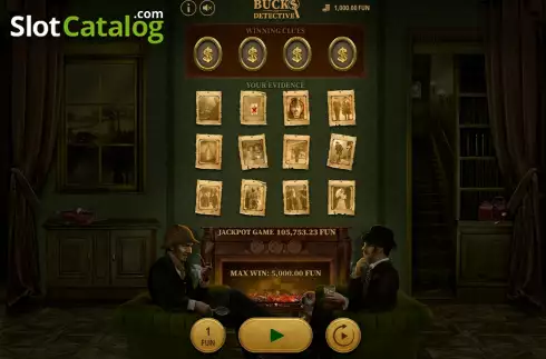 Скрин2. Bucks Detective слот