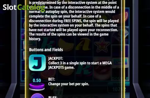 Скрин8. Mega Jackpots Disco слот