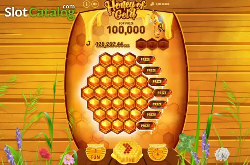Скрин2. Honey of Gold слот