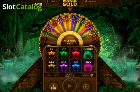 Скрин2. Mayan Gold (7777 Gaming) слот