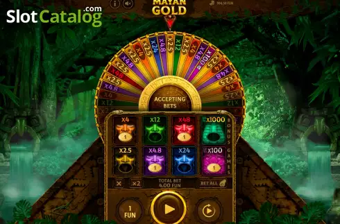 Скрин3. Mayan Gold (7777 Gaming) слот
