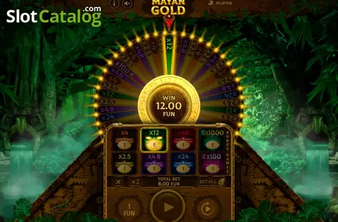 Скрин6. Mayan Gold (7777 Gaming) слот