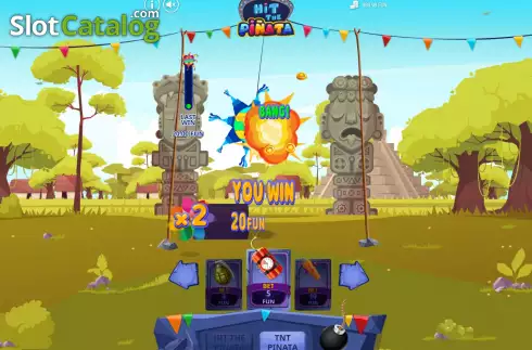 Скрин4. Hit the Pinata слот